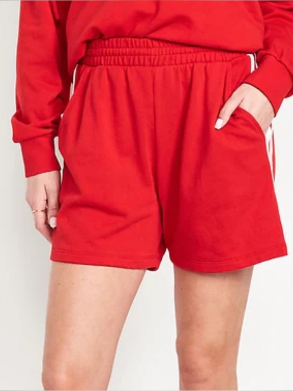 Old Navy Red Athletic Shorts